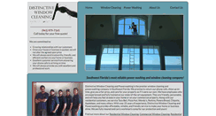 Desktop Screenshot of distinctivewindowcleaning.com